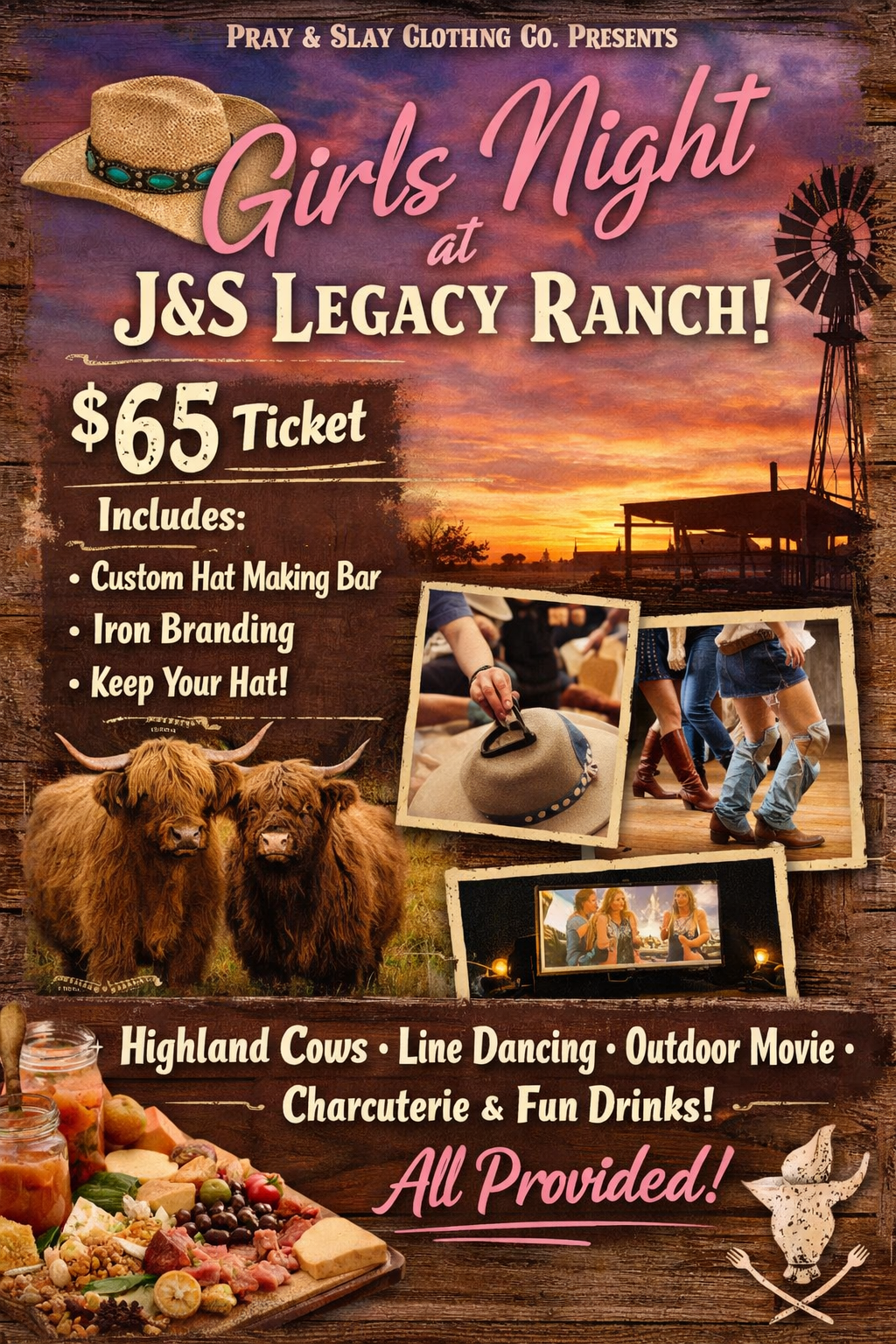 Girls Night at JS Legacy Ranch