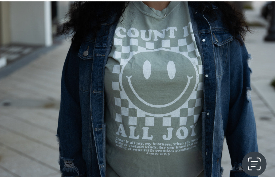 Count it Joy Tshirt