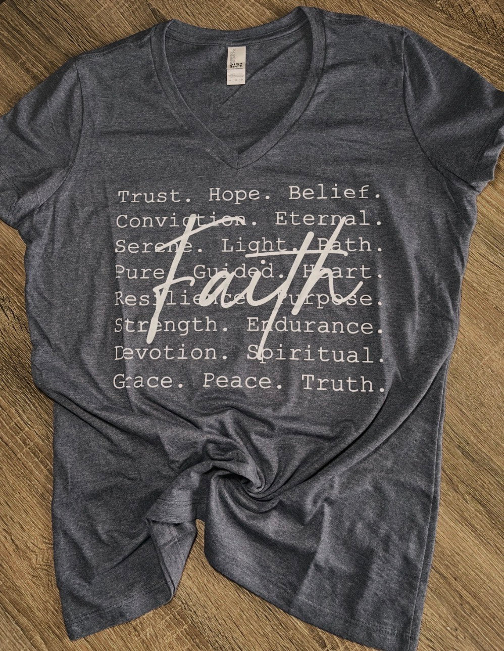 Faith V-Neck Shirt