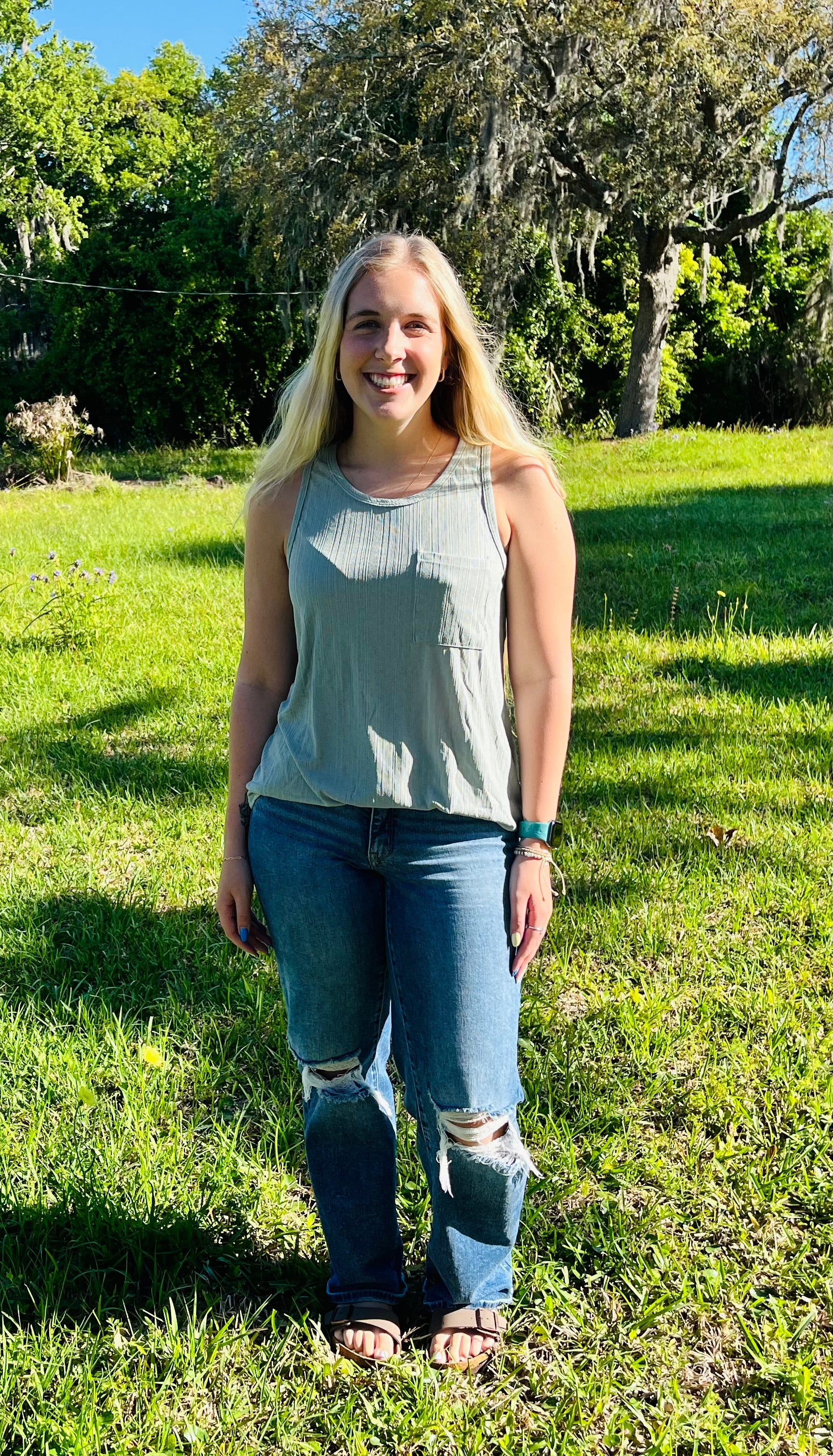 Texture Tank Top