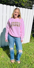 Camo Jesus Sweatshirt