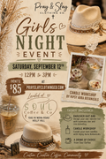Girls Night Event- Coffee Edition