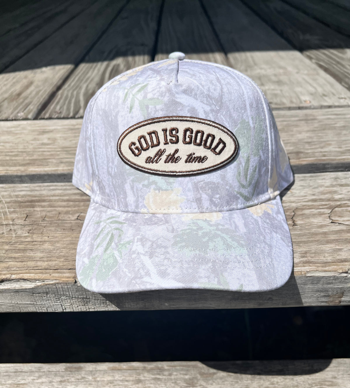 God is Good Camo Hat