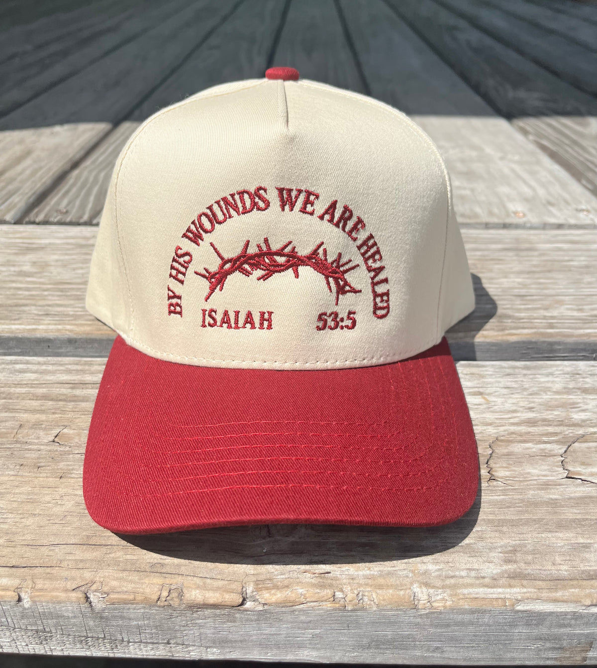 By His Wounds Hat
